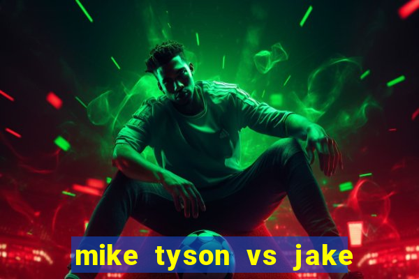 mike tyson vs jake paul assistir online